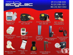 Adigitec/Relógio de Ponto Biométrico Mongagua - SP R$ 850,00 avista